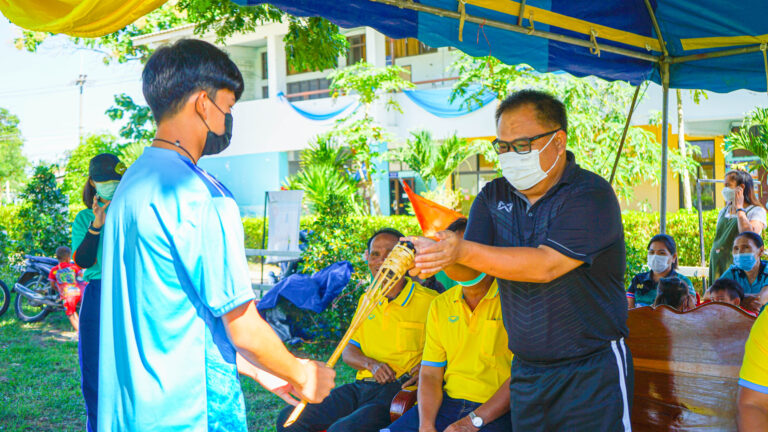 การแข่งขันกีฬา-กรีฑาภายใน โรงเรียนบ้านดงน้อย(สระโบสถ์) ระหว่างวันที่ 23 – 25 สิงหาคม 2565